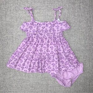 Janie and Jack 6-12m dress with bloomers VGUC